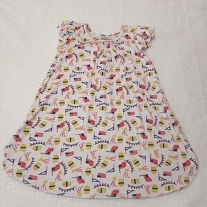 Dot Dot Smile Girl's Dress 4th of July Holiday Size 5-6